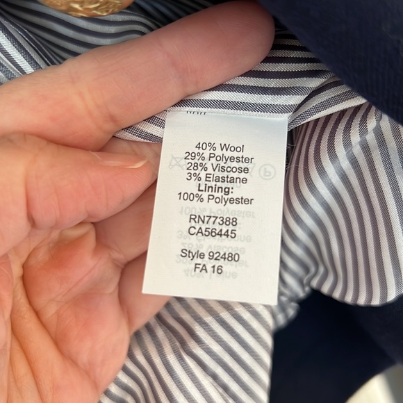 J.Crew navy blazer , new - Picture 5 of 7